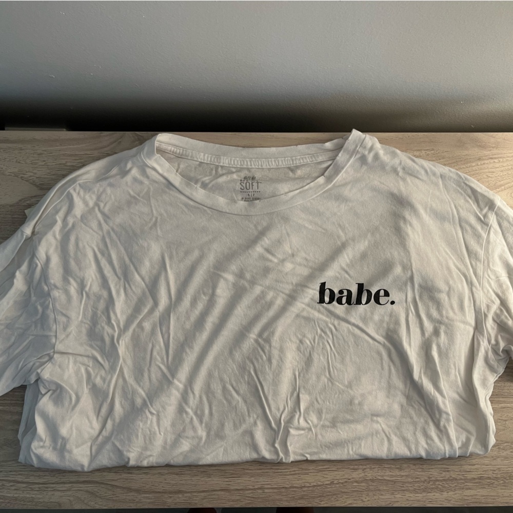 Aerie Women’s “babe.” Oversized T-shirt